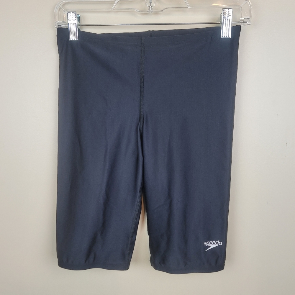 NWT Speedo Black Pro LT Swim Jammer size 32